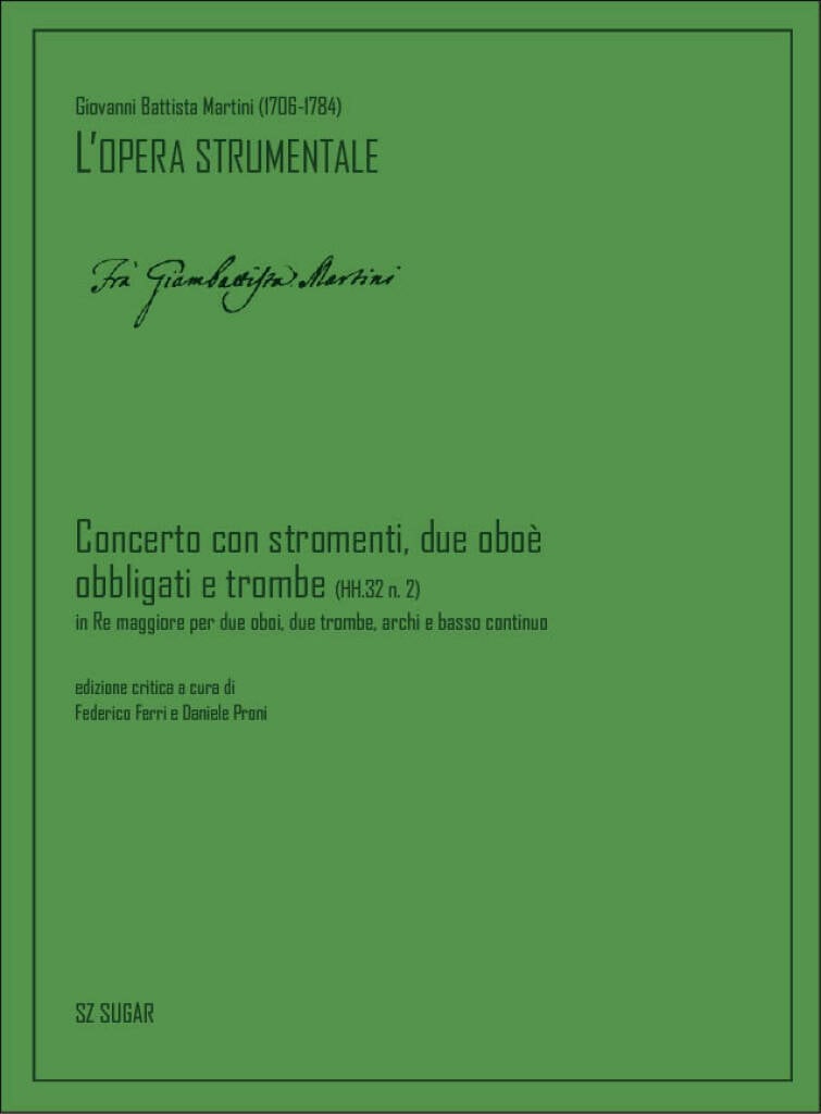 Concerto con stromenti, due oboè obbligati, trombe